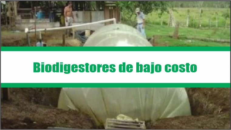 Biodigestores de bajo costo