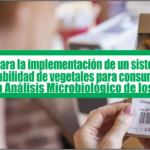 Guía para la implementación de un sistema de trazabilidad de vegetales para consumo en fresco